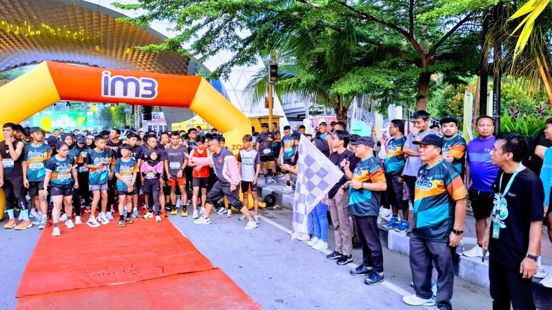 Fun Run yang dilepas oleh Bupati Gorontalo Terpilih H. Sopyan Puhi dan diikuti oleh 780 peserta dari kader HMI KAHMI Se-Sulawesi Utara Gorontalo