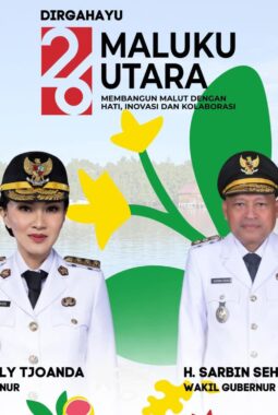 Dirgahayu Maluku Utara ke-26: Membangun Daerah dengan Hati, Inovasi, dan Kolaborasi